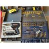 Image 1 : Soldering gun and tap and die set.