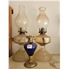 Image 1 : 3 old oil lamps