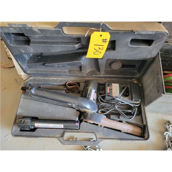 Cordless sander, cutting torch and hose