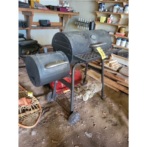 Smoker, meat grinders & air tank