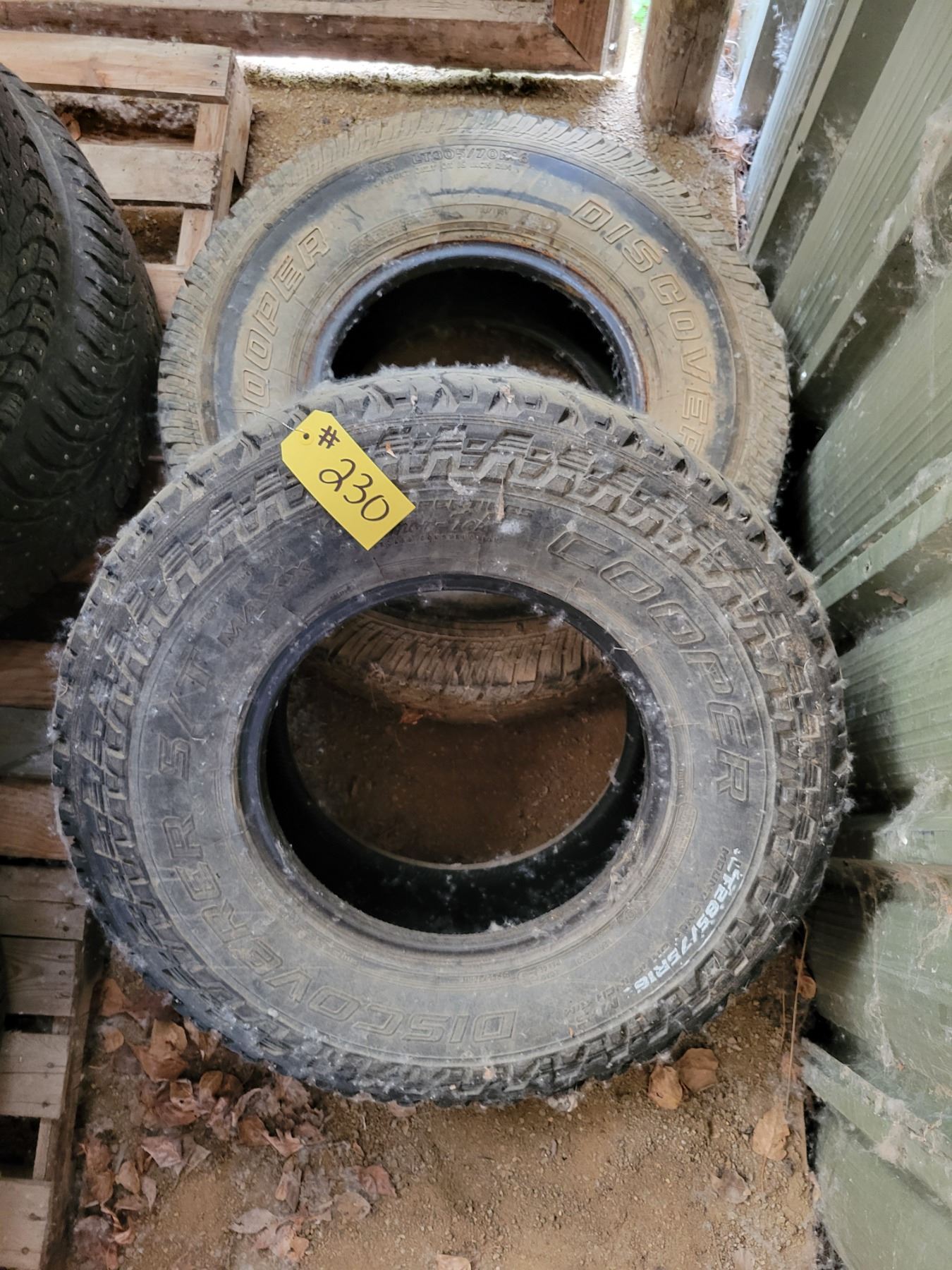 2- 16 inch Tires