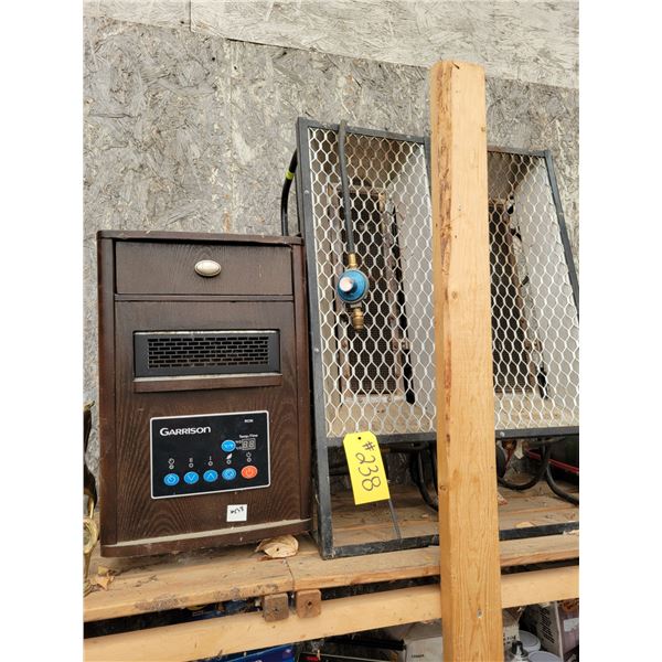 Elec. Heater, 2- gas heaters