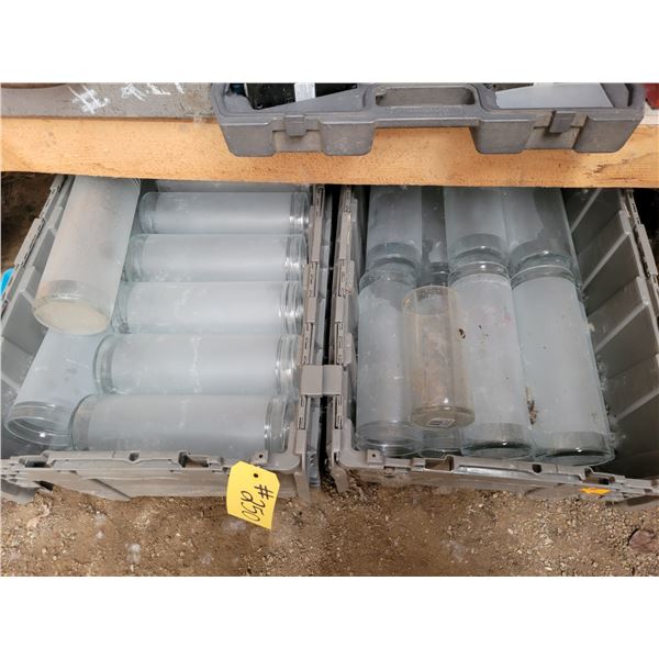 Qty of glasses & glass coasters