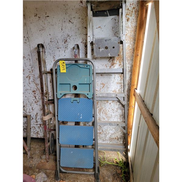 Dolly & 2- step ladders