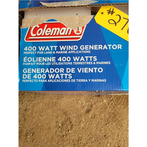 12-Volt wind generator