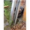 Image 3 : Misc. wood, saw horses, 1/2 barrel & some iron
