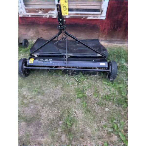 Lawn sweep & aerator