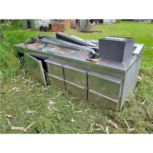 Stainless counter & misc.