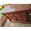 Image 6 : Solid wood furniture in back of van (table in shed with Lot 290)