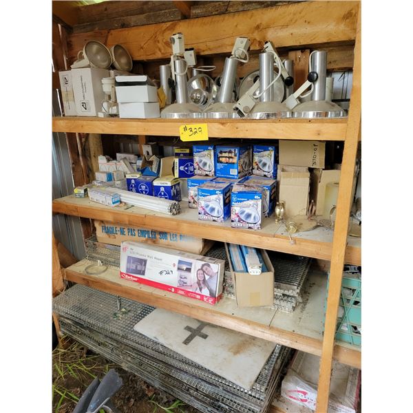 Lamps, bulbs, lighting