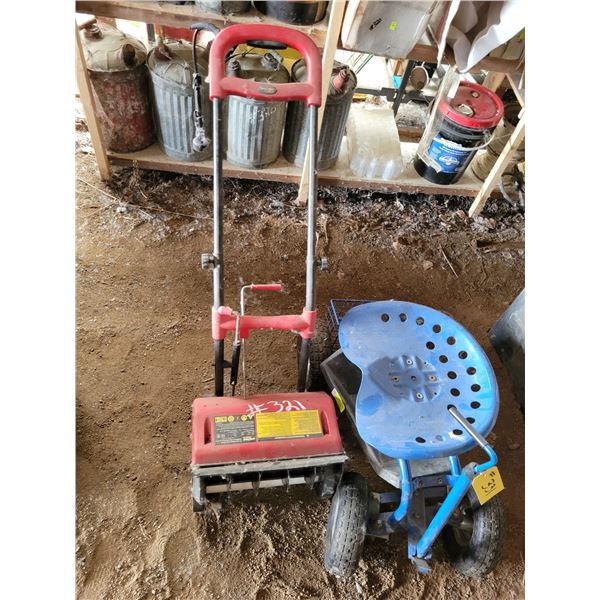 Snowblower, 4-wheel garden cart