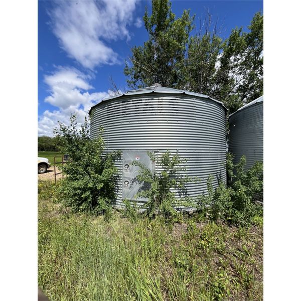 Metals Grain Bin, 4 Ring with Aeration fan
