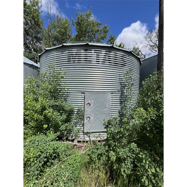 Metals Grain Bin, 4 Ring  with Aeration fan