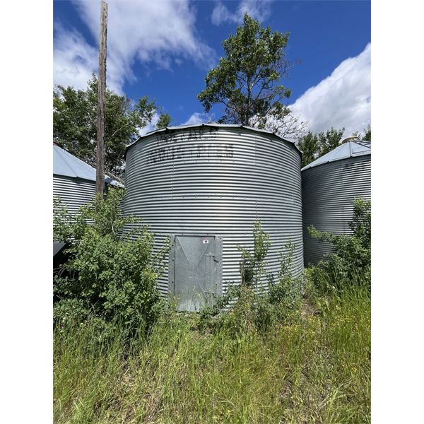 Metals Grain Bin, 5 Ring  with Aeration fan