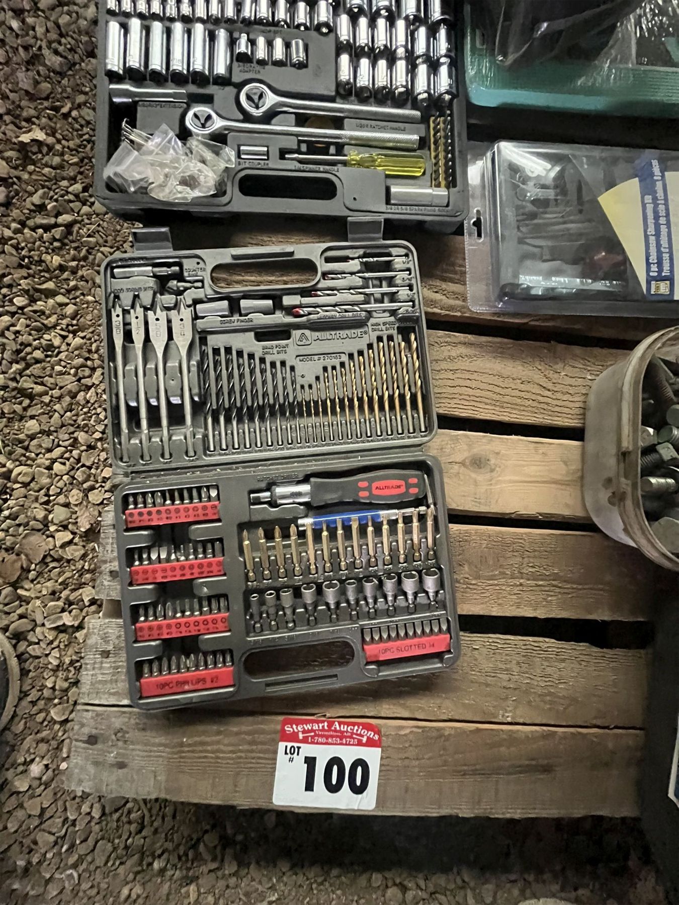 Drill Bits, Socket Sets, Flashlight, Knee Pads, Jet Hole Saws, etc