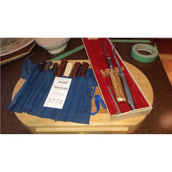 Charcuterie Set, Knives, Carving Forks A