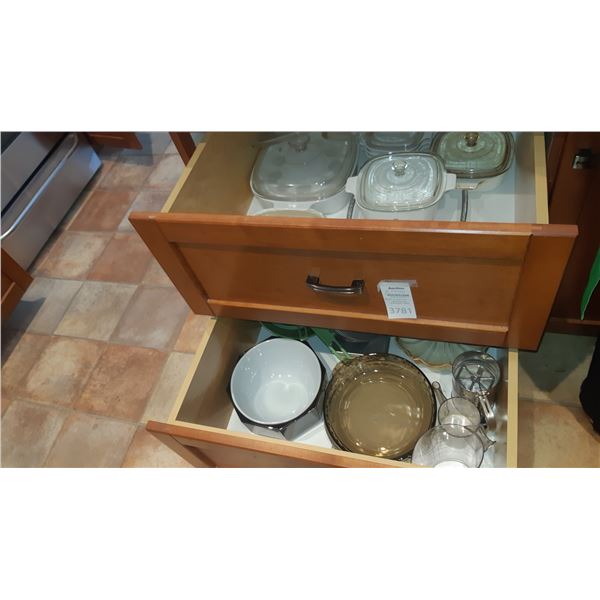 Cornflower Corning Ware, Pyrex A