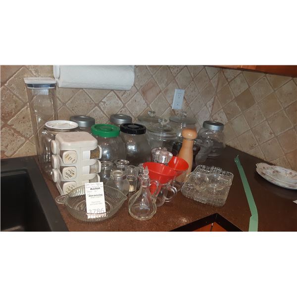 Glass Storage, Cannisters A