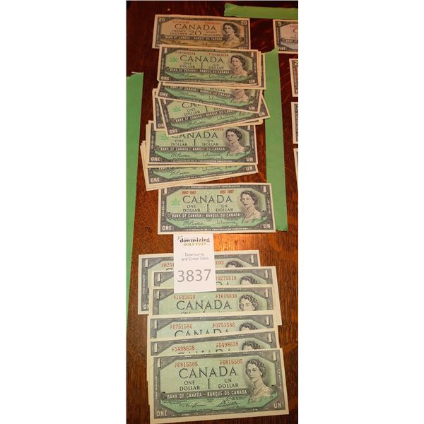 Canadian Vintage Paper Bills A