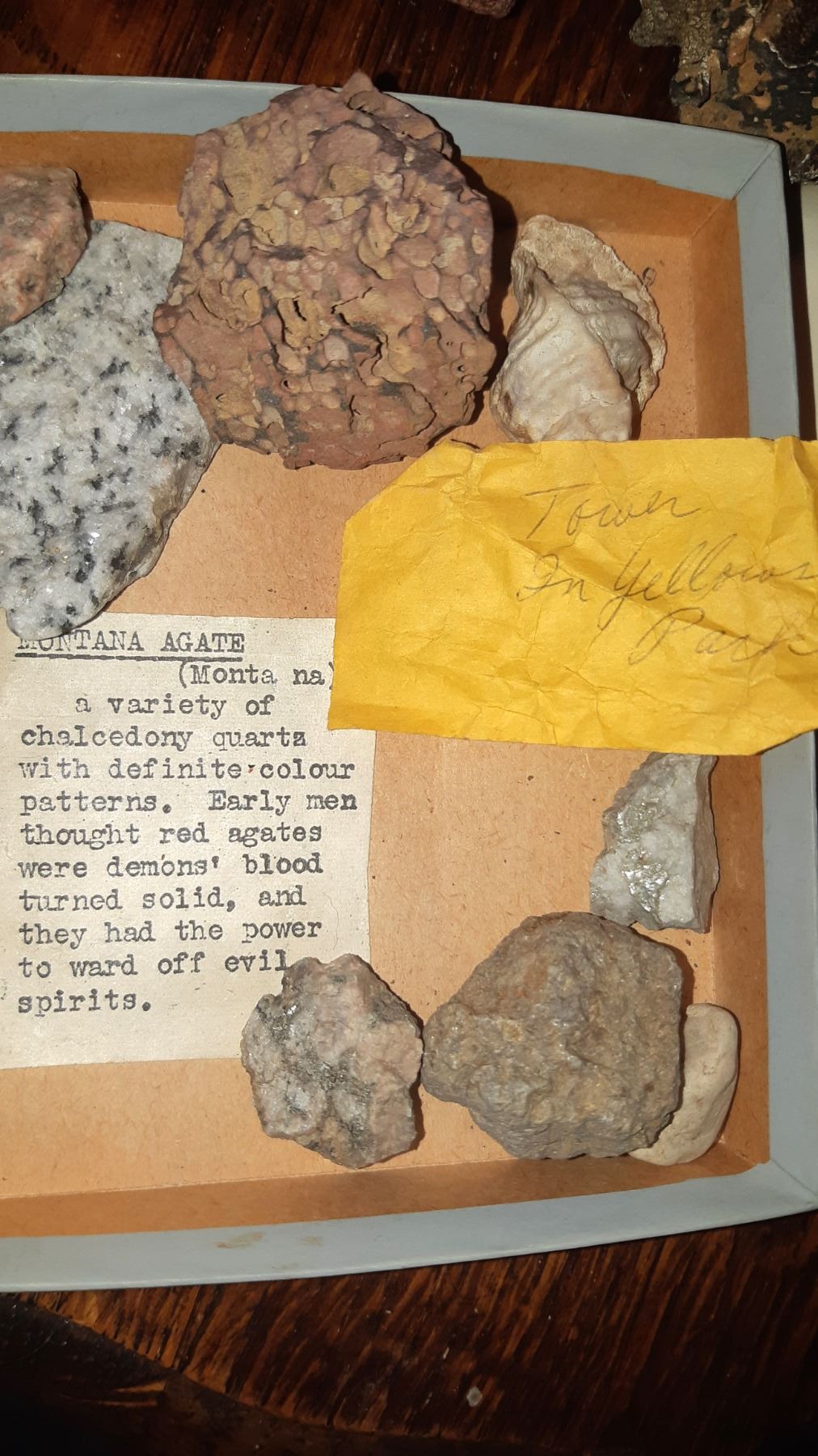 Jade, Shells, Ore A