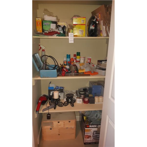 Candles, Tools, Cleaning A