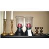 Image 1 : Brass & Other Candle Holders A
