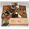 Image 1 : LOT OF DOOR HARDWARE AND TRIM PIECES