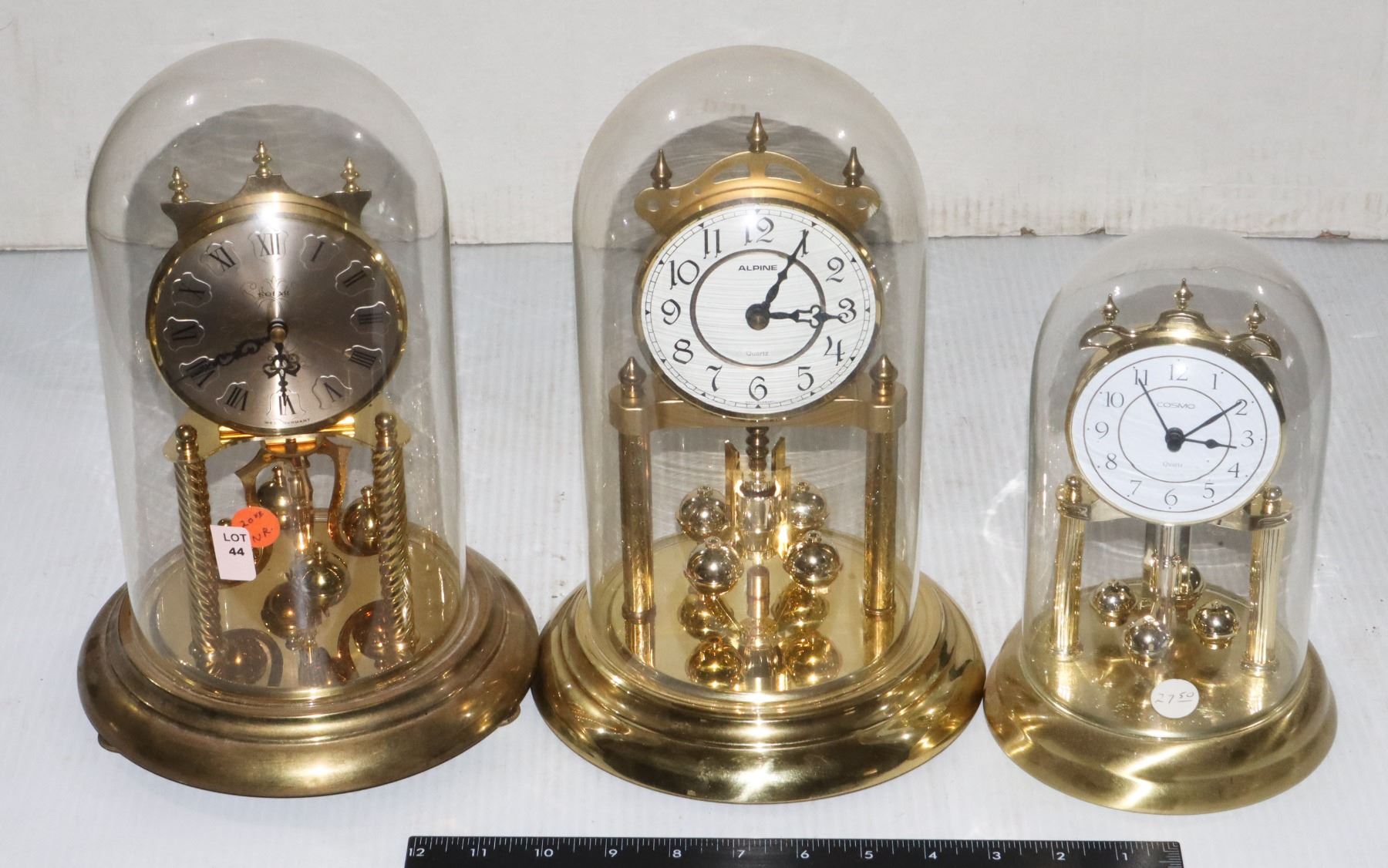 SOLAR WEST GERMANY ANNIVERSARY CLOCK