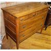 Image 2 : VINTAGE SOLID WOOD DRESSER (OAK?)