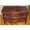 Image 1 : VINTAGE SOLID WOOD 3 DRAWER FURNITURE PIECE
