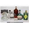 Image 1 : BUNDLE OF ASSORTED LIQUOR CONTAINERS, SOME VINTAGE