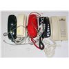 Image 1 : SHELF OF ASSORTED LAND LINE PHONES