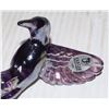 Image 2 : FENTON PURPLE HUMMINGBIRD FIGURINE