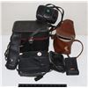 Image 1 : CAMERA CASE LOT INCLUDES LEATHER BAGS