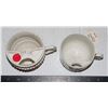 Image 2 : TWO VINTAGE VICTORIAN CERAMIC MUSTACHE CUPS