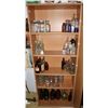 Image 1 : BOOKCASE (CONTENTS NOT INCLUDED) APPROX 73" TALL