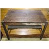Image 2 : ANTIQUE SOLID WOOD TABLE (TIGER OAK?)