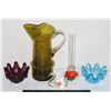 Image 1 : LOT OF VARIOUS BLOWN GLASSWARE (GIBSON INCLUDED)