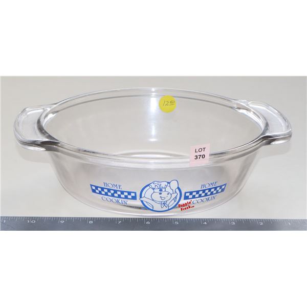 ANCHOR HOCKING PILSBURY SPECIAL EDITION PIE PLATE