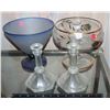 Image 1 : ASSORTED GLASS DISHES/VASES