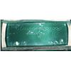 Image 2 : LARGE HANDMADE GREEN VASE (STAMPED)