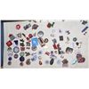 Image 2 : LARGE LOT OF COLLECTOR PINS AND SILVER PLATED