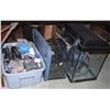 Image 1 : LARGE LOT OF PET FISH SUPPLIES, TANKS, ROCKS,