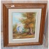 Image 1 : SMALL ORIGINAL FRAMED PAINTING