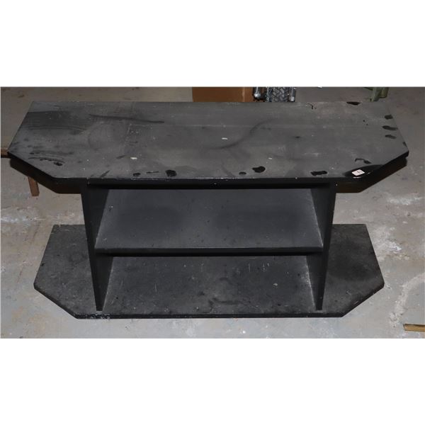 BLACK TV STAND