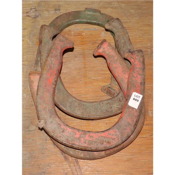 HORSE SHOE GAME SET, 4 HORSE SHOES ONLY
