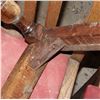 Image 2 : FOUR MATCHING ANTIQUE WOOD CHAIRS