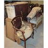 Image 3 : LOT OF ANTIQUE/ VINTAGE FURNITURE FOR RESTORATION