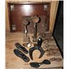 Image 1 : LARGE LOT OF COBBLERS TOOLS AND OTHER