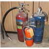 Image 1 : THREE VINTAGE FIRE EXTINGUISHERS